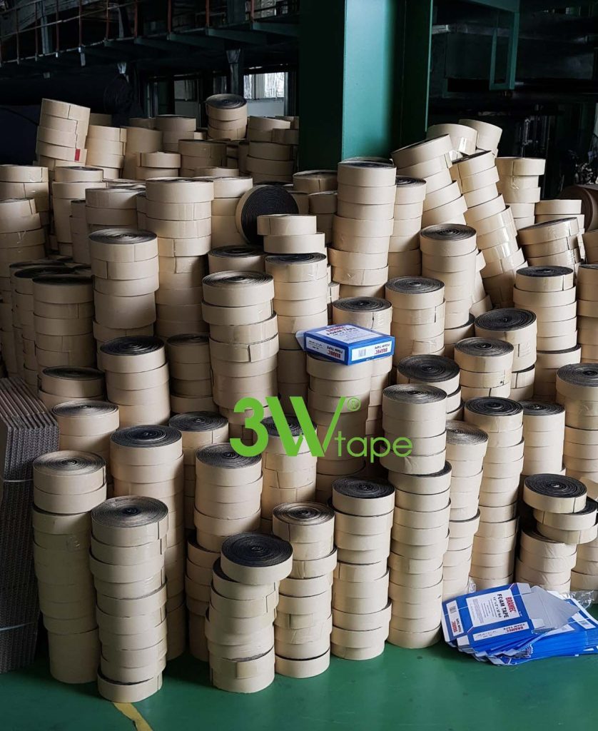 Gioăng xốp kích thước 50x5mm dài 10m