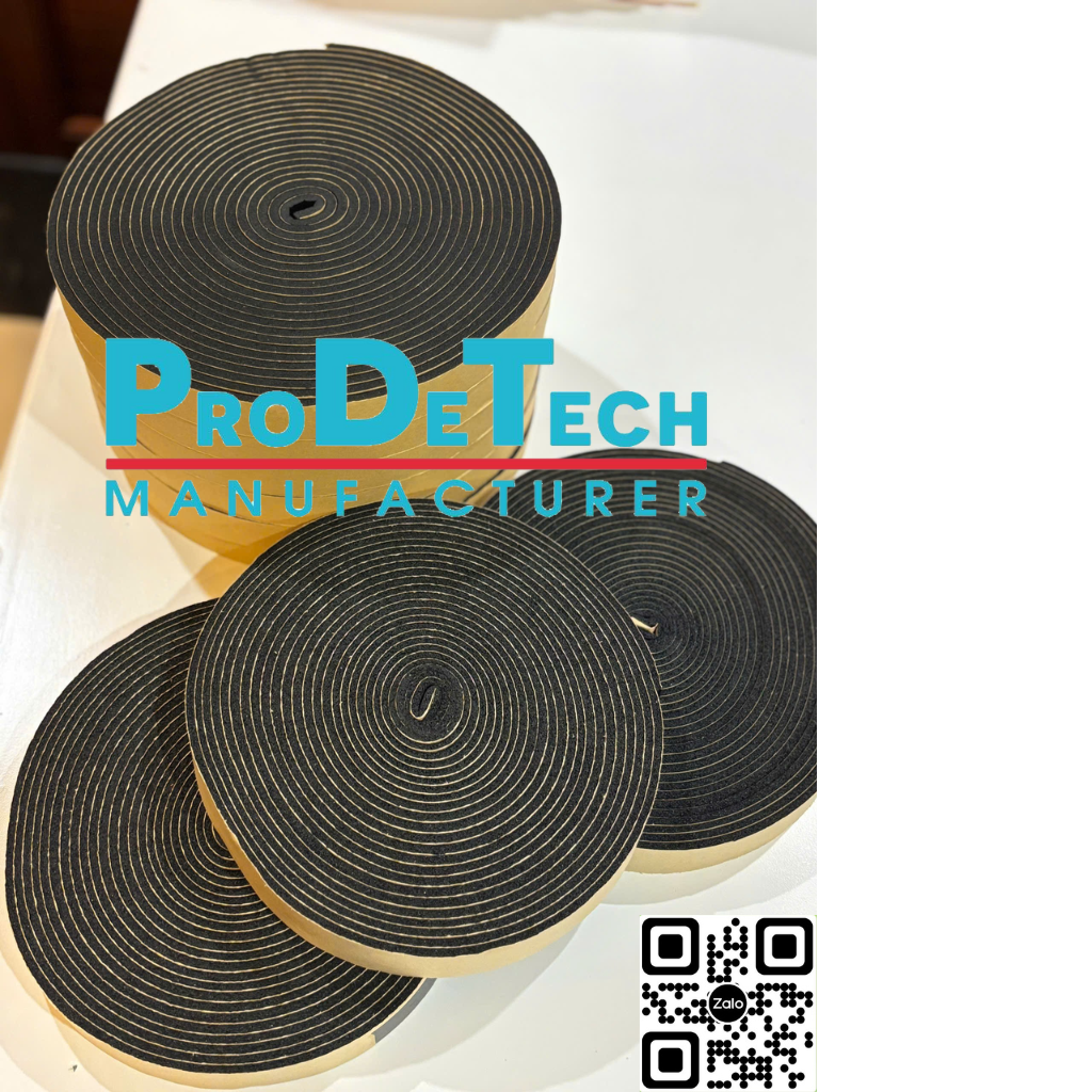 Gioăng dán nbr chống cháy lan mặt bích ống gió
