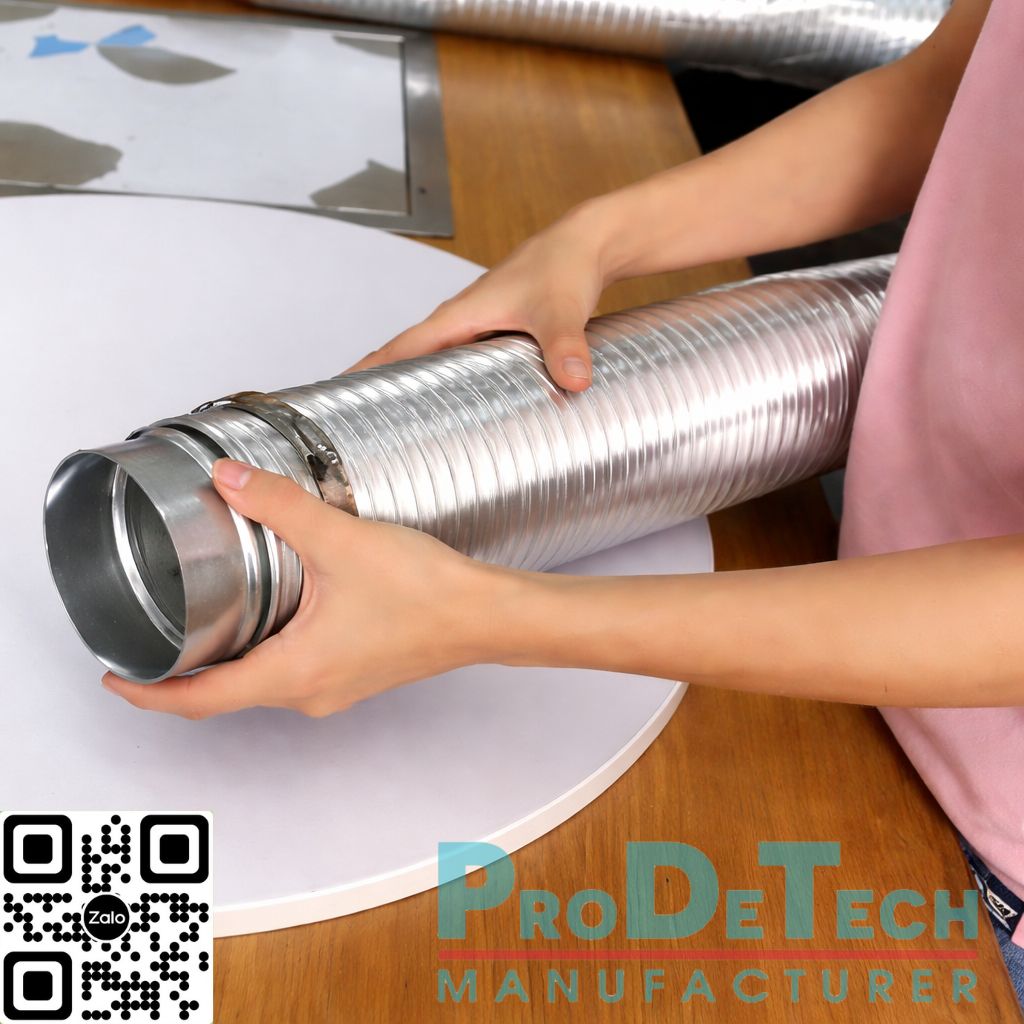 Quy trình lắp đặt măng xông & đai siết thực tế