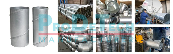 Giải pháp ống gió tròn xoắn Prodetech cho hệ thống HVAC bền và ổn định