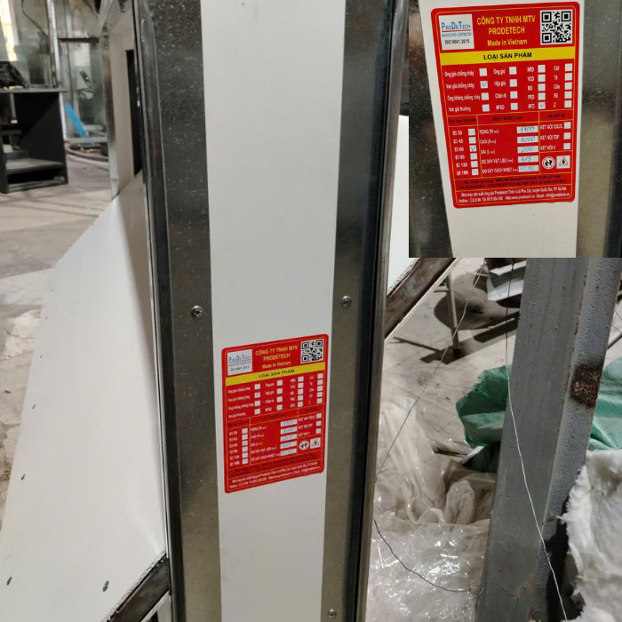 Van gió EI chống cháy MGO đạt tiêu chuẩn PCCC