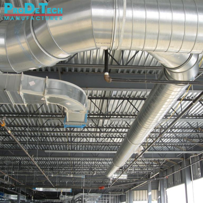 Ứng dụng côn thu cút tê hệ thống thông gió ĐHKK