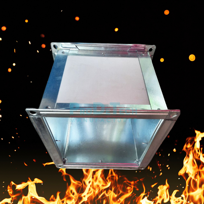 Ống gió chống cháy EI bọc tấm MGO đáp ứng yêu cầu kiểm định PCCC