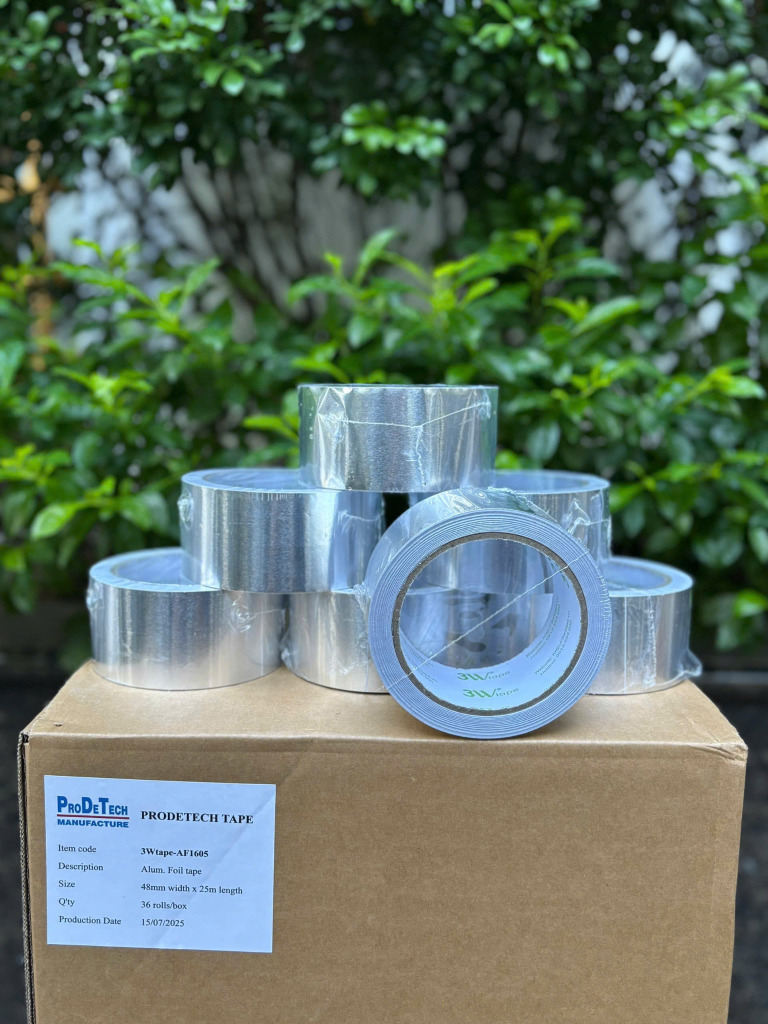 Thùng băng dính bạc nhôm 36 cuộn 