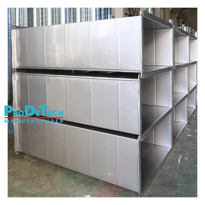 Ống gió vuông sản xuất theo yêu cầu 