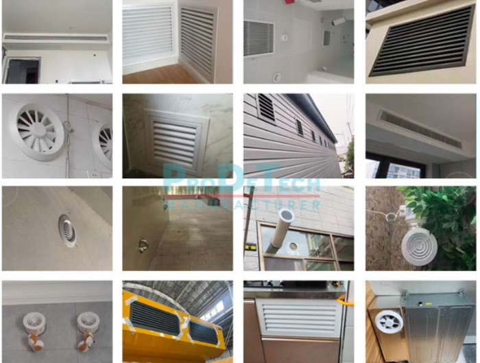 Ứng dụng thực tế cửa gió